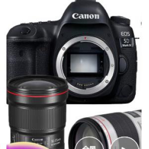佳能（Canon）EOS 5D Mark IV 机身 带长焦镜头 佳能 EF 70-200mm f/2.8L IS III USM 带短焦镜头：EF 16-35mm f/2.8L